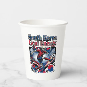 Vasos De Papel Meta Energía Esqueleto Delantero Naciones B