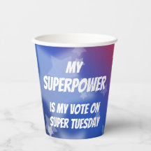 Mi superpoder es mi voto sobre el ratón Super Mart