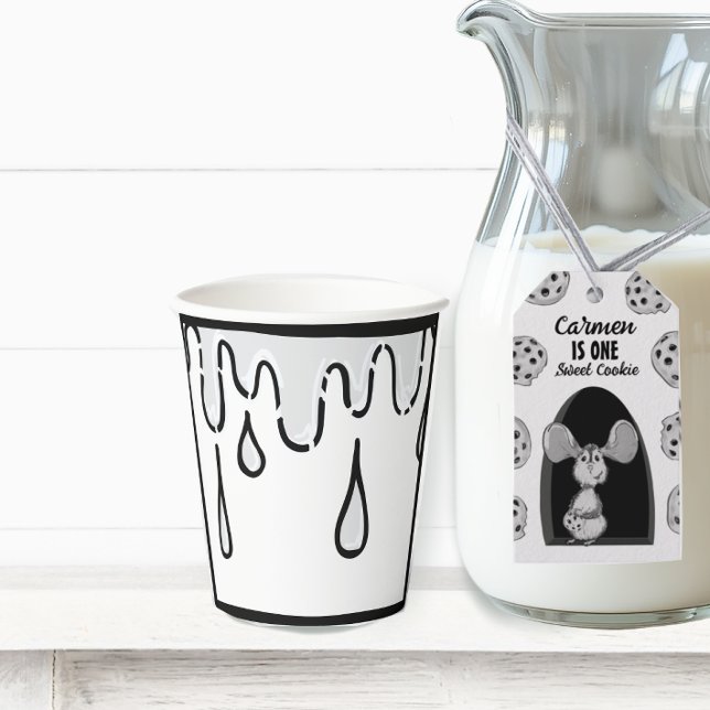 Vasos De Papel Milk Two Dimensional Comic Birthday Party  (Subido por el creador)