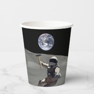 Vasos De Papel Mina La Luna