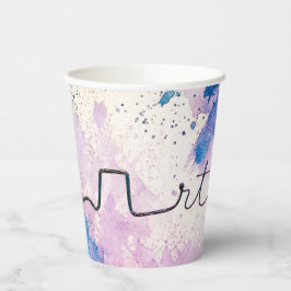 Vasos De Papel Minimalist RT Design | Inhalotherapy Inspired