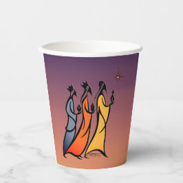 Vasos De Papel Minimalist Three Wise Men