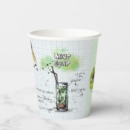 VASOS DE PAPEL MINT JULEP DERBY FIESTA CUP