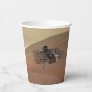Vasos De Papel Misión de la libélula a Titán