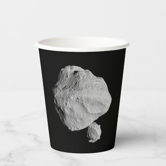Vasos De Papel Misión Lucy Asteroide Binario Dinkinesh (Anverso)