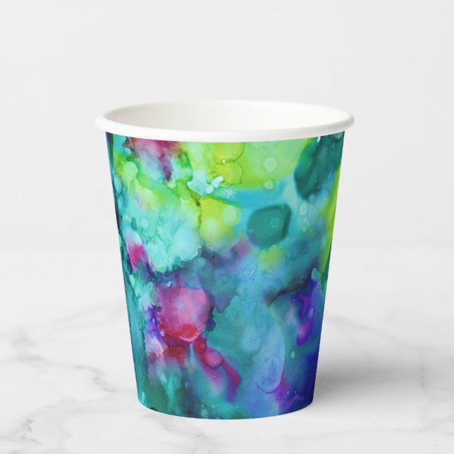 Vasos De Papel misteriosos padres a continuación: (Anverso)