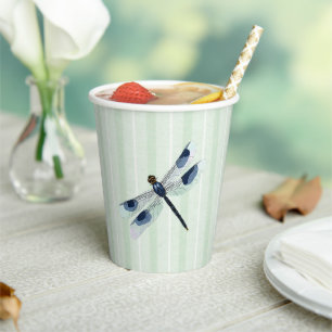 Vasos De Papel Moda Dragonfly
