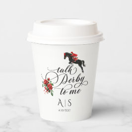 Vasos De Papel Moda Habla Derby Para Mí Fiesta Race Horse Ecuestr