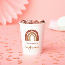 Moda Terracotta Boho Rainbow Baby Shower