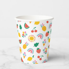 Vasos De Papel Modern Fun and Colourful Graphic 