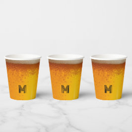 Vasos De Papel modern simple drinking  beer Christmas party