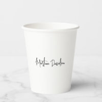 Moderna caligrafía creativa de la planicie Minimal