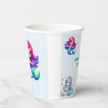 Moderna fiesta de cumpleaños de sirena de dinosaur