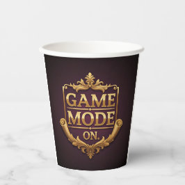 Vasos De Papel Modo de juego activado