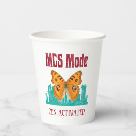 Vasos De Papel Modo MCS de sensibilización sobre sensibilidad quí