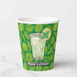 Vasos De Papel Mojito Cocktail