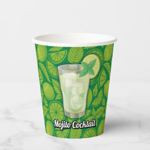 Vasos De Papel Mojito Cocktail