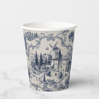 Vasos De Papel Molino de viento de Jerusalén