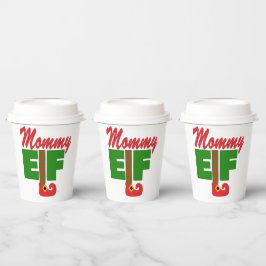 Vasos De Papel Mommy Elf