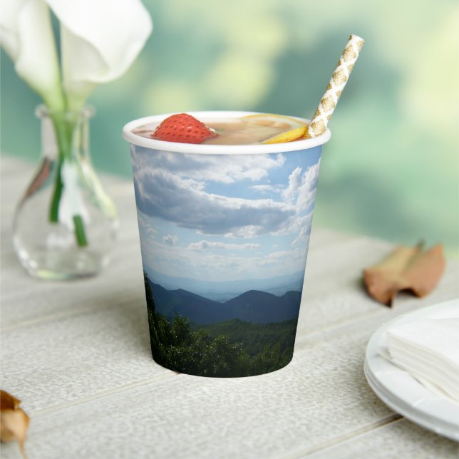 Vasos De Papel Montañas Apalaches II Shenandoah (in situ)