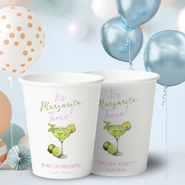 Vasos De Papel MooMoos y Margaritas Bienvenida a la despedida de 