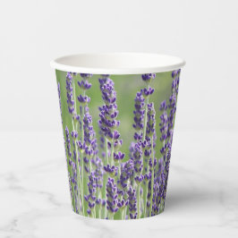 Vasos De Papel Morple Lavender Buds Floral