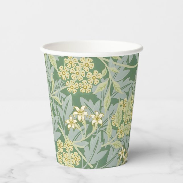 Vasos De Papel Morris Vine & Jasmine Garden Flower Classic (Reverso )