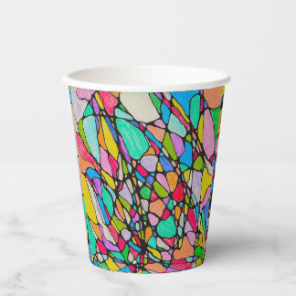 Vasos De Papel Mosaico