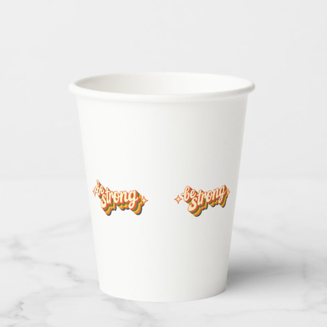 Vasos De Papel motivación (Anverso)