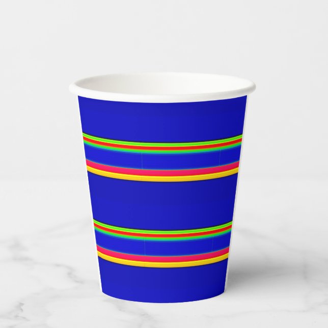 Vasos De Papel motivo decorativo (Anverso)