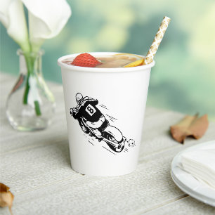 Vasos De Papel Motocross Rider