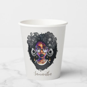 Vasos De Papel Mujer gótico