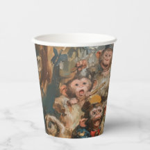 Músicos - Taza de papel de 236 ml de tamaño