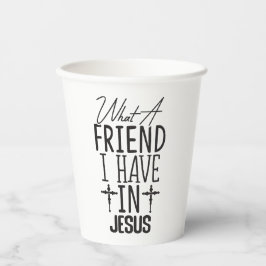 Vasos De Papel My Friend is Jesus