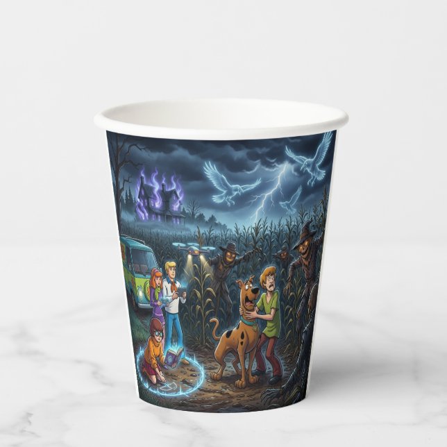Vasos De Papel Mystery Machine: Edición de hechizo perimetral (Anverso)