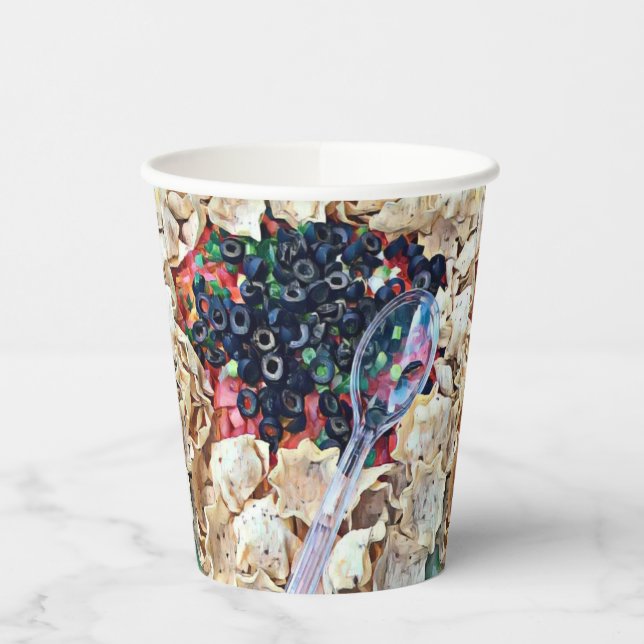 Vasos De Papel Nachos Nachos (Izquierda)