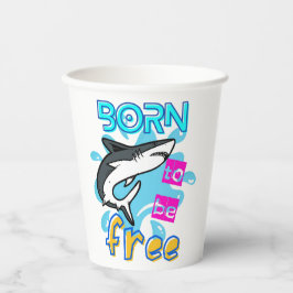 VASOS DE PAPEL NACIDO PARA SER LIBRE