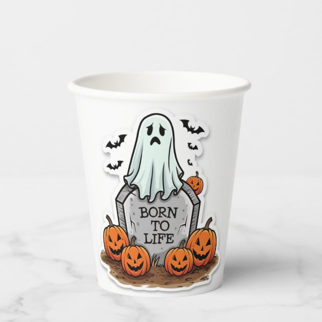 Vasos De Papel Nacido para ser vida (Anverso)