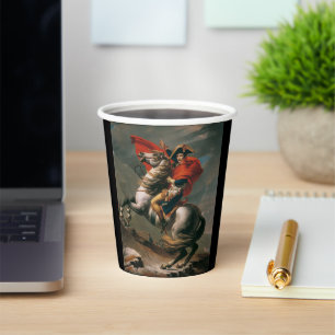Vasos De Papel Napoleón con caballo, Paso de San Bernardo