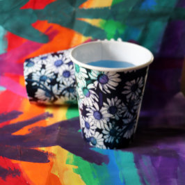 Vasos De Papel Narrador de flores de Rainbow Daisy primavera