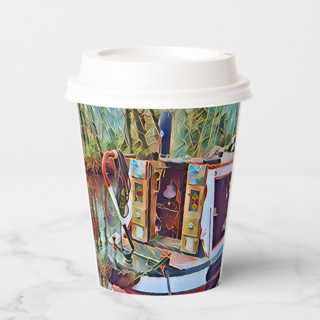 VASOS DE PAPEL NARROWBOATS (Anverso)