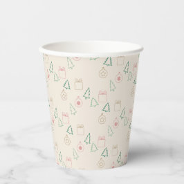 Vasos De Papel Navidad Chic
