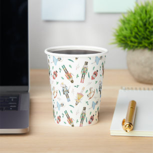 Vasos De Papel Navidad del Cascanueces