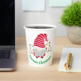 Vasos de Papel Navidad Gnomie