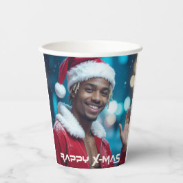 VASOS DE PAPEL NAVIDAD RAPPY