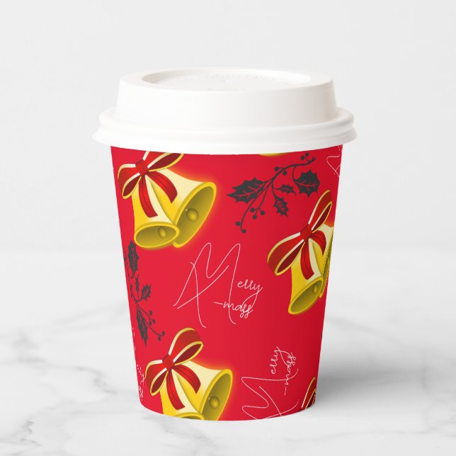 Vasos De Papel Navidades (Izquierda)