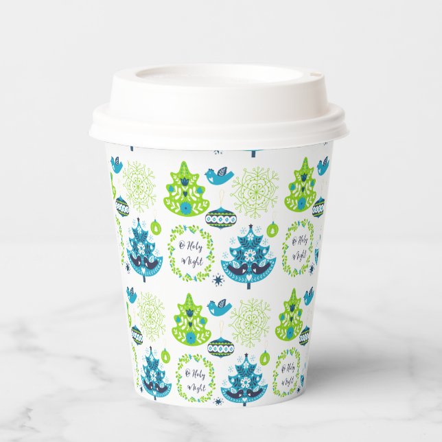 Vasos De Papel Navidades (Anverso)