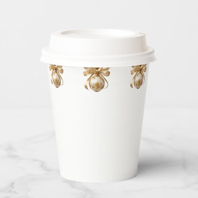 Vasos De Papel Navidades (Anverso)