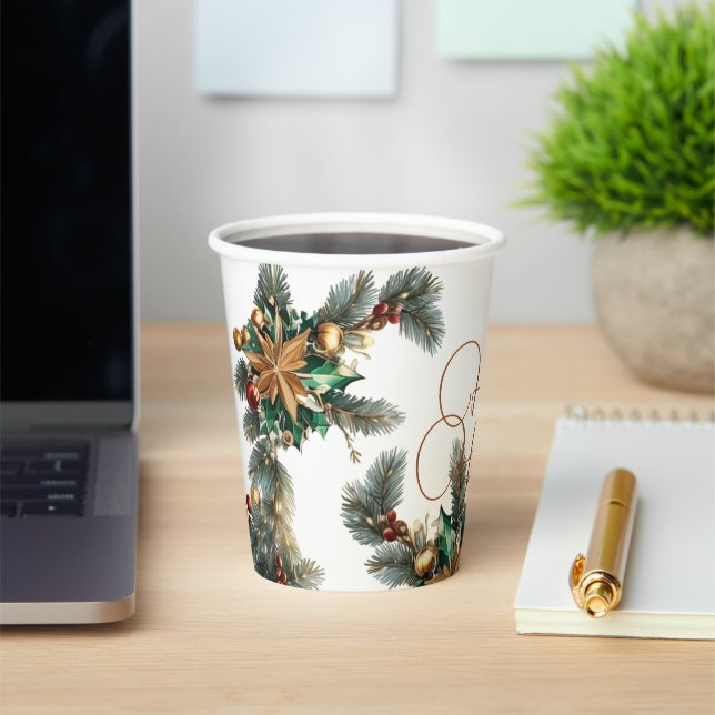 Vasos De Papel Navidades (in situ)