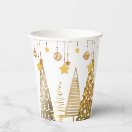 Vasos De Papel Navidades 2025 Quirky Tree & Baubles